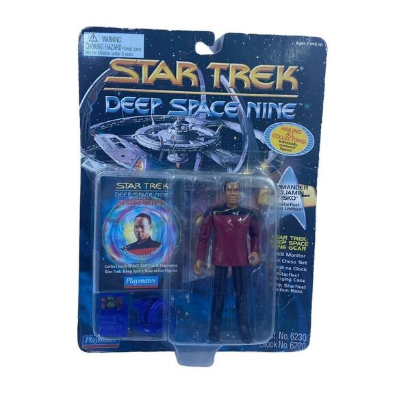 1993 Playmates Star Trek Deep Space Nine - Cmndr Benjamin Sisko - please read - Picture 2 of 11